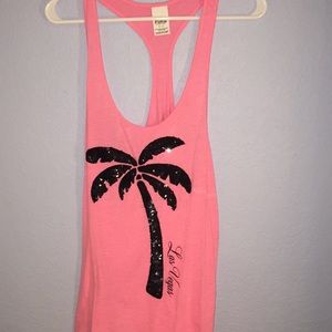 pink limited edition VEGAS tank
